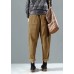 Brown Women Corduroy Pants